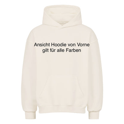 Laugh, Love & Live - Oversized Hoodie Unisex Hinten