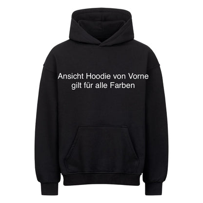 Kreis Des Zusammenhalts - Oversized Hoodie Unisex Hinten